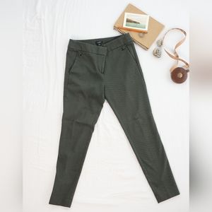Olive cropped pant by Loft